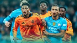 Duel Real Madrid vs Manchester City saat di Etihad Stadium (Sumber: mancity.com)