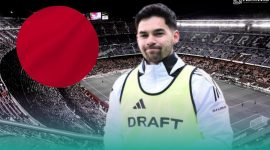 Gambar Para penggemar sepak bola di Jepang tengah kecewa dengan keputusan pelatih Yokohama F. Marinos yang belum juga memberikan kesempatan debut  (Sumber: Frensia Grafis)