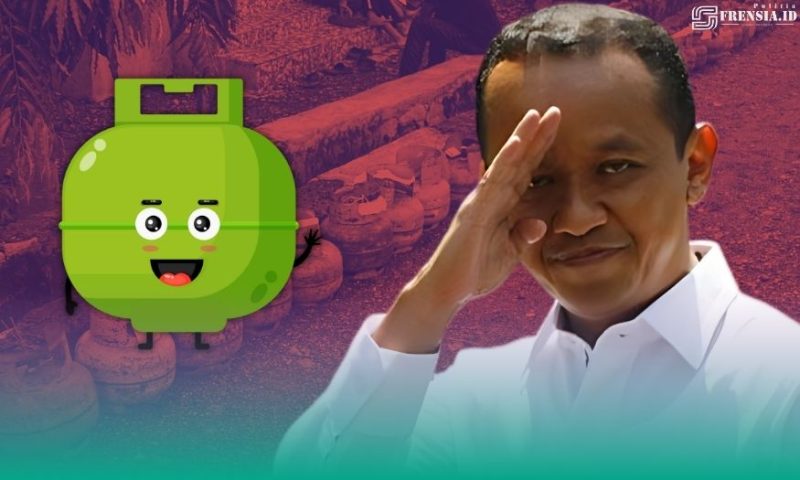 Gambar Foto Masyarakat Antri Panjang Saat Membeli LPG 3 Kg Tersebar Luas, Kata Bahlil Bukan Karena Langkah (Sumber frensia)