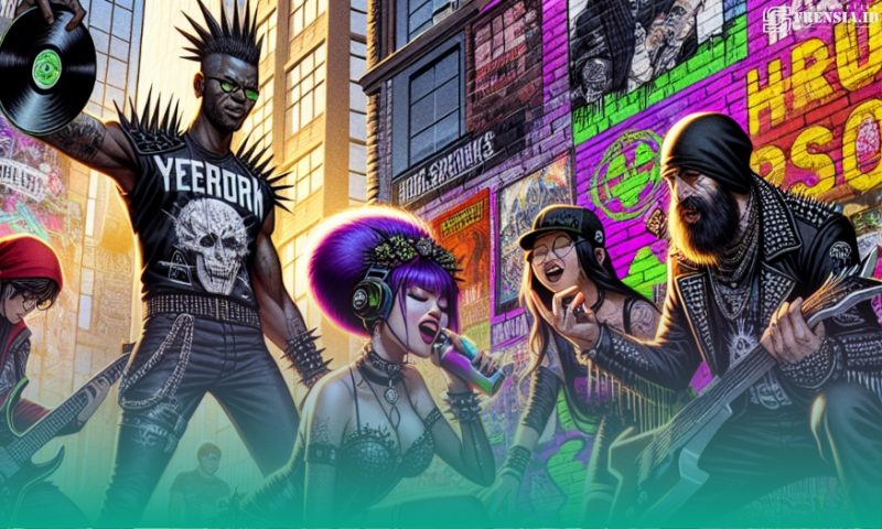 Faktor Fans Musik Hardcore Cenderung Vandalis? Pernah Diteliti Akademis ISI Yogyakarta (Sumber: Ilustarasi AI)