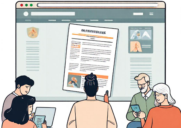 Ilustrasi - Flyer Pemerintah di Website Media - Superai generate by Sam Ridwan