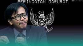 Gambar Kritik Keren Ferry Irwandi, Agar Indonesia Tak Gelap (Sumber: Tangkapan layar Kompas TV dan Grafis Frensia)