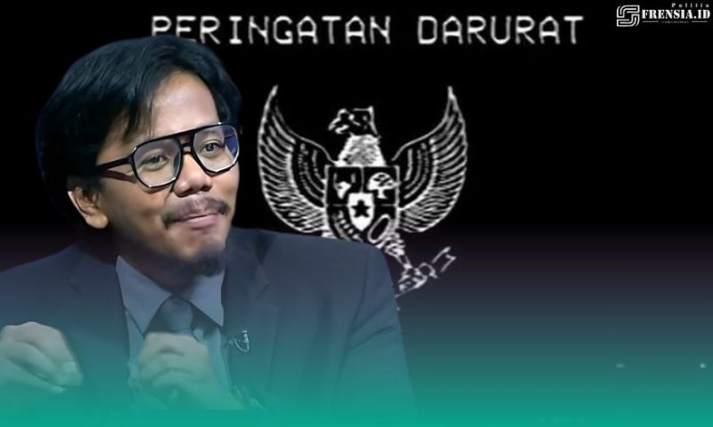 Gambar Kritik Keren Ferry Irwandi, Agar Indonesia Tak Gelap (Sumber: Tangkapan layar Kompas TV dan Grafis Frensia)