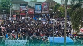 Mahasiswa Jember Geruduk Kantor DPRD Jember, Tolak Hasil Revisi UU Minerba, Efisiensi Anggaran dan Batubara (Sumber: Istimewa)