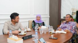 Mahfud MD Mengucapkan Selamat (Sumber: Foto Instagram Khofifah)