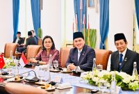 Erick Thohr bersama Sri Mulyani dan Nasaruddin Umar (Sumber: Foto Instagram)