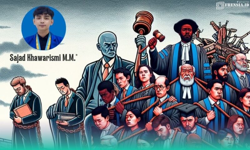 Gambar Akademisi Jadi Budak Politisi: Hilangnya Marwah Perguruan Tinggi (Sumber: Grafis/Frensia)