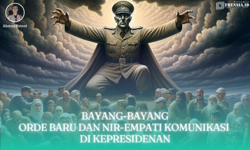 Gambar Bayang-Bayang Orde Baru dan Nir-Empati Komunikasi di Kepresidenan (Sumber: Grafis Frensia)