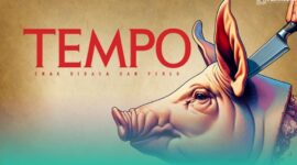 Jurnalis Tempo Diteror, Dikirimi Paket Kepala Babi Frensia.id (Sumber: Grafis Frensia)
