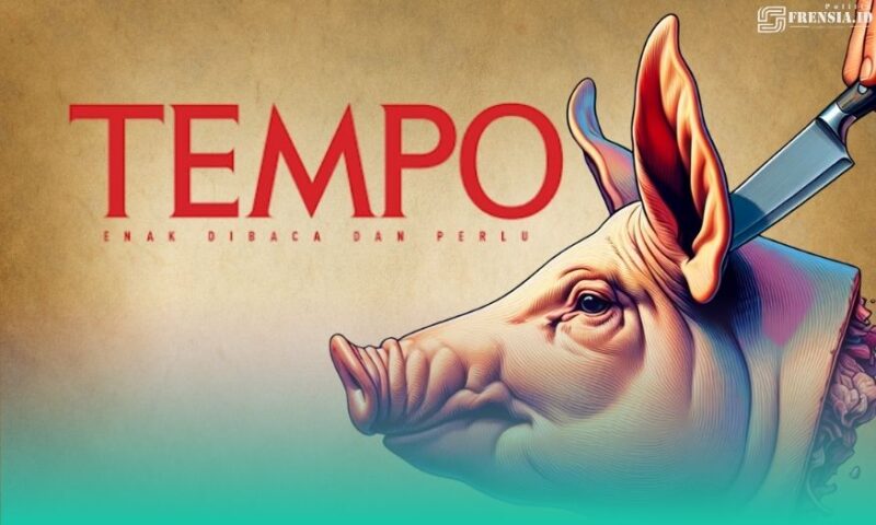 Jurnalis Tempo Diteror, Dikirimi Paket Kepala Babi Frensia.id (Sumber: Grafis Frensia)