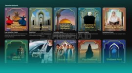 Tangkapan Layar Musik YouTube Playlist Ramadan Mubarak (Sumber: YouTube)