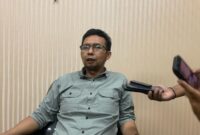 Ketua Fraksi DPRD Jember Edi Cahyo Purnomo saat dikonfirmasi (Sumber foto: Sigit Gita Pamuji)