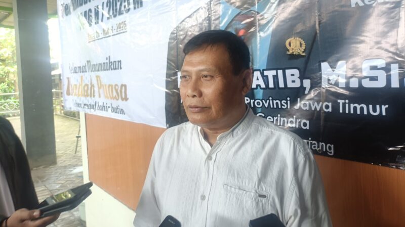 Anggota DPRD Jatim saat dikonfirmasi (Sumber foto: Sigit Gita Pamuji)