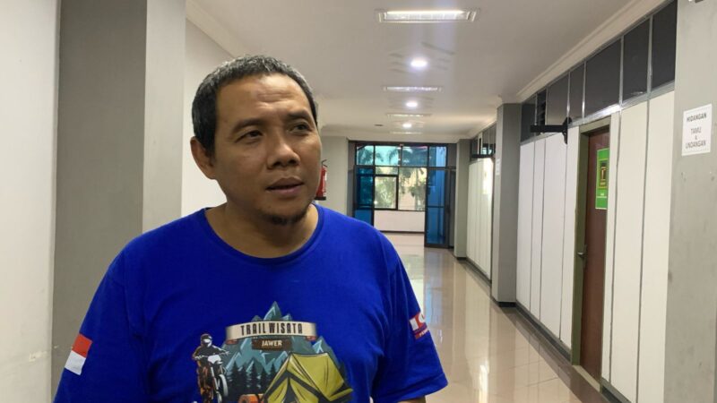 David Handoko Seto saat dikonfirmasi (Sumber foto: Sigit Gita Pamuji)