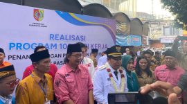 Tepati Janji, Gus Fawait Turun Langsung Ke Pasar Tanjung Jember (Sigit Gita Pamuji)