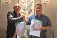 Direktur Balad Grup kerjasama perikanan budidaya dengan perusahaan di Singapura (Sumber foto: Istimewa)