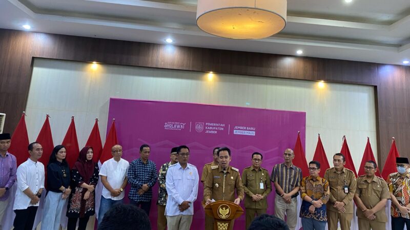 Acara Pers Konference (Sumber foto: Sigit Gita Pamuji)