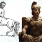 Alexander the Great dan Centaur (Ilustrasi: Arif)