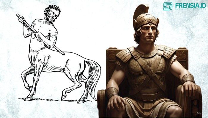 Alexander the Great dan Centaur (Ilustrasi: Arif)