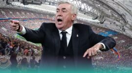 Final Copa Del Rey, El Clasico, Dikabarkan Jadi Laga Terakhir Carlo Ancelotti Melatih Madrid (sumber: Grafis Frensia)