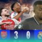 Gambar Real Madrid: Sang Juara 15 UCL, Dipermalukan Arsenal! (Sumber: Grafis Frensia)