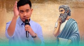 Gambar Gaya Debat Gibran, Dikaji Akademisi Dari Sudut Pandang Retorika Aristoteles (Sumber: Grafis Frensia)