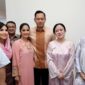 Foto AHY bersama Puan Maharani dan Pinka Haprani