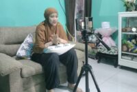 Megawati saat diwawancarai (Sumber foto: Istimewa)