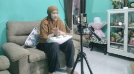 Megawati saat diwawancarai (Sumber foto: Istimewa)