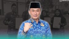 Gambar Dalam Pelantikan PPPK Kemenag, Ketua Umum Korpri Ingatkan Konflik India-Pakistan (sumber: Grafis Frensia/PPPK KUA Kaliwates)