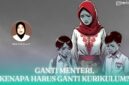 Gambar Ganti Menteri, Kenapa Harus Ganti Kurikulum? (Sumber: Frensia Grafis)