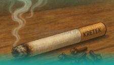 Ilustrasi Rokok Kretek 