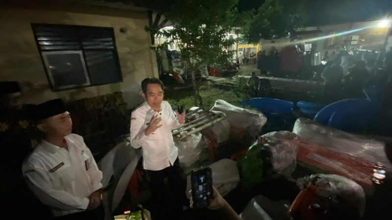 Bupati Jember Gus Fawait saat diwawancarai (Sumber foto: Sigit)
