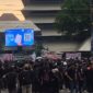 Suasana saat aksi berlangsung (Sumber foto: Istimewa)
