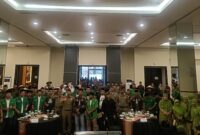 Pengukuhan Patriot Ketahanan Pangan GP Ansor Jatim di Aston Hotel Jember (Sumber foto: Istimewa)