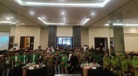 Pengukuhan Patriot Ketahanan Pangan GP Ansor Jatim di Aston Hotel Jember (Sumber foto: Istimewa)