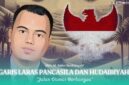 Gambar Garis Laras Pancasila dan Hudaibiyah: Jalan Damai Berbangsa (Sumber: Grafis Frensia)