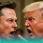 Gambar Trump Vs Musk: Rusia Mulai Ikut Dalam Perselisihan (Sumber: Frensia/AI)