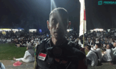 Menyambut Tahun Baru Hijriyah Ribuan Warga Desa Mundurejo Mengikuti Pawai Obor, Kasatkoryon Umbulsari: Aman Terkendali
