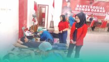 Gambar Aksi Sosial Peringati Bulan Bung Karno, DPC PDI Perjuangan Banyuwangi Gelar Donor Darah (Sumber: Istimewa)