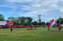 DPC PDIP Jember saat menggelar upacara (Sumber foto: Sigit)