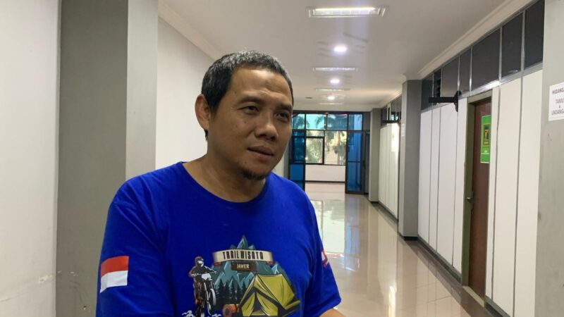 Ketua Fraksi Nasdem David Handoko Seto saat dikonfirmasi (Sumber foto: Sigit)