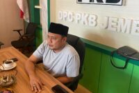 Ketua DPC PKB Ayub Junaidi saat dikonfirmasi (Sumber foto: Sigit)
