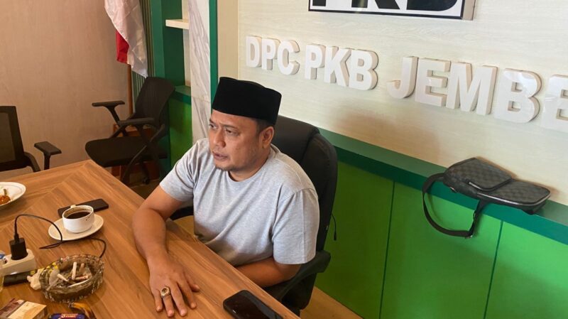 Ketua DPC PKB Ayub Junaidi saat dikonfirmasi (Sumber foto: Sigit)
