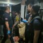 Polisi saat melakukan olah TKP (Sumber foto: Polsek Umbulsari)