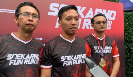 Istimewa! Peringati Bulan Bung Karno, DPC PDI Perjuangan Jember Gelar Fun Run