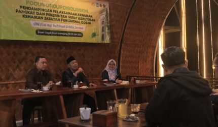 Istimewa! UIN KHAS Jember Gelar FGD Bersama Biro SDM Kemenag sebagai Upaya Strategis Percepatan Kenaikan Jabatan Fungsional Dosen