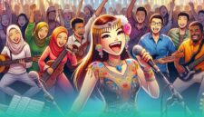 Gambar Dimensi Gender Lagu Dangdut Pernah Diteliti Serius Akademisi Universitas California (Sumber: Frensia Grafis/AI)