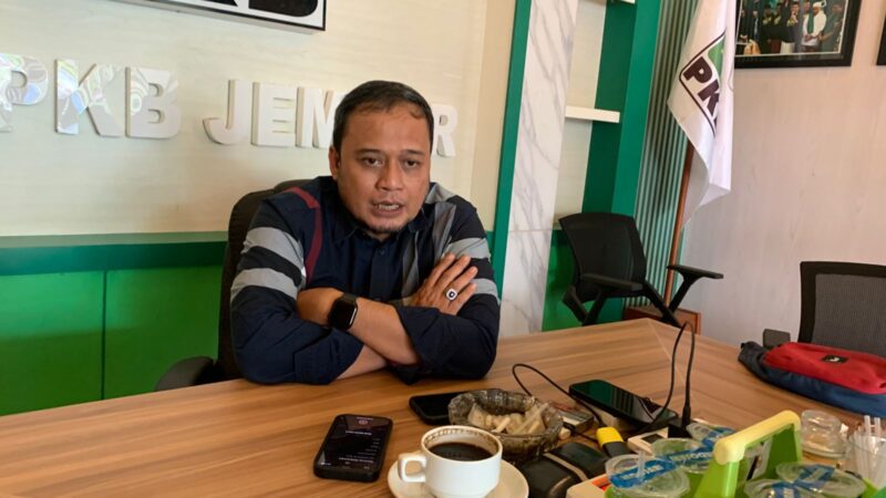 Ketua DPC PKB Jember, Ayub Junaidi (Sumber foto: Sigit)