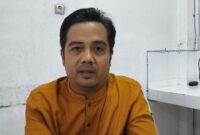 Akademisi UIN KHAS Jember, Ahmad Winarno saat dikonfirmasi (Sumber foto: Sigit)